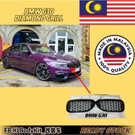 " READY STOCK " BMW G30 5 SERIES DIAMOND FRONT GRILL FROM TAIWAN