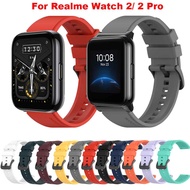 22mm Watch Band For Realme Watch 2/ 2 Pro Silicone Strap Replacement Smartwatch Bracelet For Realme Watch S / S Pro Wristband