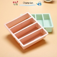 CHAMPIONO Fruit Popsicle Mold, Reusable Silicone Cocktails Popsicle, Creativity Durable DIY Soft Ice Maker
