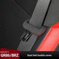 Qiaoling GR86 Modified Toyota GR86 Modified Suede Buckle Cover Interior Supplies Subaru BRZ Hand-Sew