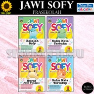 (SI)SIRI JAWI SOFY PRASEKOLAH SUKU KATA TERBUKA / TERTUTUP / BACALAH SOFY / HURUF JAWI TUNGGAL - TEL