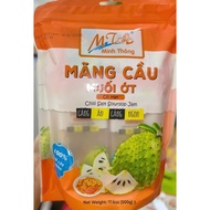 Custard apple candy with salt and chili 500g with seeds and without seeds