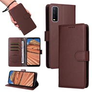 Phone Case For Vivo Y12S Y12A Y20G Y20S G Y20A Y20T Y20i Y20T Y20 2021 Magnetic Leather Wallet Card 