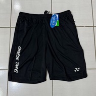 [選手配給/全新] YONEX 巴黎奧運代表隊 Chinese Taipei 中華隊 中華台北 短褲 (L／黑)