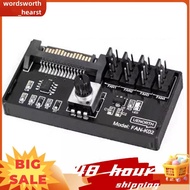 PWM Fan Speed Controller 4-Way PWM Fan HUB Control Fan Speed Controller