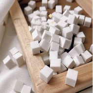 50pcs Nail Art Sponge Eraser, Nail Art Tool Tofu Block, Gradient Sponge Can Be Used To Pat The Glue 