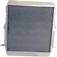 YYDSKKUDS 3ROW Aluminium Radiator, Compatible For Toyota Land Cruiser BJ70/BJ71/BJ73/BJ74/BJ75 1984-