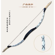 sg[1781Positive Review]New Black and White Snake Skin Traditional Recurve Bow and Arrow Set Traditio