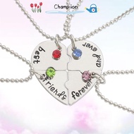 CHAMPIONO 4 Bff Creative Best Friend Froever Nice Gift Womens Necklace