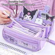 SB Tempat Pensil Sanrio KuroCinnamorol Melody / Kotak Pensil 9 Ls Peimpanan Alat Tulis Siswa K011