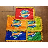 Rectangular tour guide flag