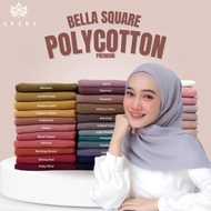 Bella Square Premium Square Hijab 115 x 115 Bella Square Hijab Plain Square Hijab AYZEL HIJAB