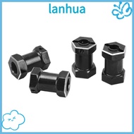 LANHUA 4Pcs/Set RC Wheel Hex Hub, 12mm Metal Hex Drive Adapter Set, Durable RC Cars Accessories Whee