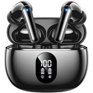 Wireless Earbuds Deep Bass Sound Ear Buds,  5.3 Headphones 48H Playtime, LED Display Earphones with 