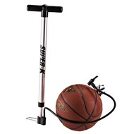 JOEREX - 1件裝 銀色 22寸 鋁管打氣筒/籃球足球/山地車自行車/高檔充氣泵