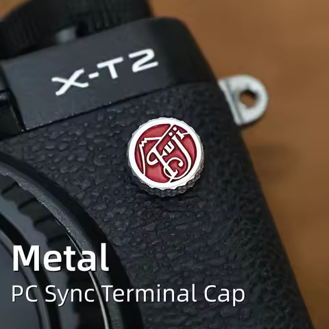 New Metal Flash PC Sync Terminal Cap Anti-Dust Cover For Fuji X-T4 T3 XT2 XT3 XT4 XT5 XH1 XH2S GFX50