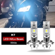 1PC/2PC Moto LED Lights H7 Lamp Headlight Bulb for Motorcycle For Honda CBR1000RR 2004-2016 CBR500R 