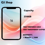 SECONDHAND USED SET - 16 256GB / 16+ 256GB / 16P 256GB / 16PM 256GB FREE FULLSET WITH WARRANTY