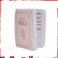 Faith Bible Pillow,Bible Pillow Book Plush That Opens, Pillow, Pillow,Book Shape Bible Verse Pillow