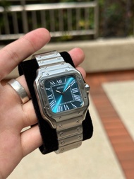 SEIKO 日產精工NH35機芯 CUSTOM automatic Cartier SANTOS watch homage