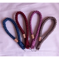 100% Handmade Crochet Wristlet Keychain / Fob