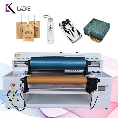 I3200 60cm 90cm 24inch UV DTF Flatbed Printing Machine Inkjet Printers Roll To Roll UV DTF Printer 9