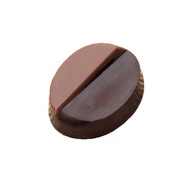 MARTELLATO, Chocolate Mould - Oval Step, 35 x 27 x H 12 mm, 20 Cavities, (275 x 175 mm)