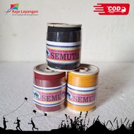 Raja Layangan - (1 Pack) Benang Gelasan Tengahan Cangklong Panjang dan Tajam