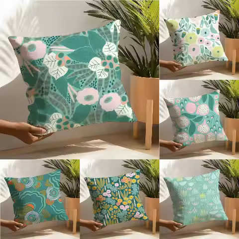 E-Elizabeth Olwen Pillow Case Home Living Room Decoration Linen Pillow Cases Cushion Cover