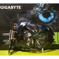 การ์ดจอ Gigabyte รุ่น Nvidia GeForce GT 640 2GB DDR3 ไม่ต่อไฟเลี้ยง (no box) สินค้ามือสอง ไม่มีกล่อง