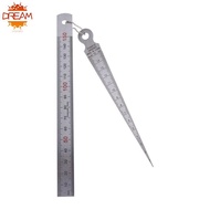 Dream Welding Taper for  Gauge Depth Ruler Hole Inspection Tool Taper Welding Gauge