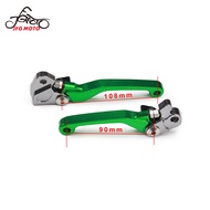 JFG MOTO รถจักรยานยนต์ CNC Billet พับได้จุดคลัทช์และเบรคคันโยกสำหรับคาวาซากิ KX65 00-18 KX85 01-18 K