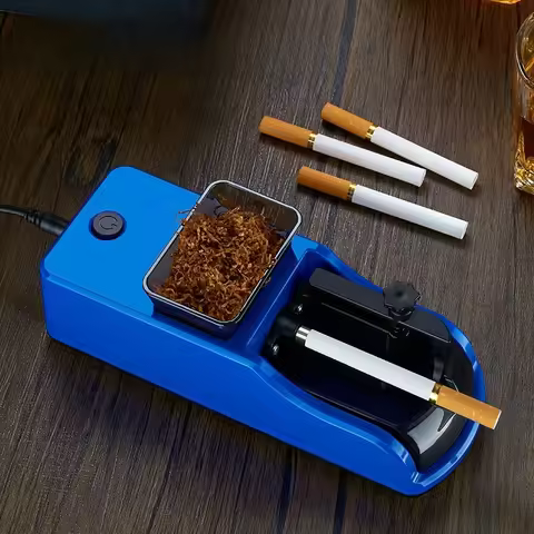 Electric Cigarette Rolling Machine Mini Type-C Charging Tobacco Winding Roller Raw Grass Roller Make