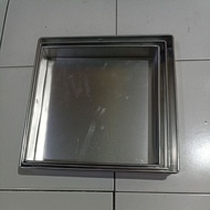 30x30x4 28x28x4 26x26x4 ROLLED BOLU PAN BRONIS CAKE BAKING PAN 4 HIGH