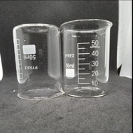 Beker glass 50ml pyrex