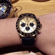 [Free Shipping + In Stock]Rolex (Rolex Rolex )Rolex (Rolex Rolex ) Da-ytona Series Men's Watch Rubber Strap Men's Watch