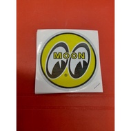 Sticker Moon bulat Reflective