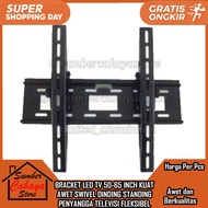 TV BRACKET LED TELEVISION BRACKET 50-65 INCH INCH INCH ADJUSTABLE FLEXIBLE UPRIGHT BACKBACK THICK IR