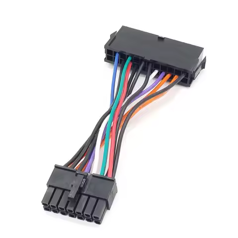 1pc 24 Pin to 14 Pin PSU ATX Main Power Supply Adapter High Quality Cable Cord For Lenovo M92P M93P 