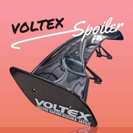 สปอยเลอร์ Voltex วิงหลัง ABS สีดำ พร้อมขาอลูมิเนียม ส่งจากไทย