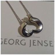 GEORG JENSEN 喬治傑生 1995 設計師項鍊 愛情鳥