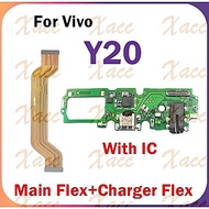 For Vivo Y20 / Y20i / Y20S / Y12s / Y12a  Charging Port Flex Cable – USB Dock Connector & Motherboar