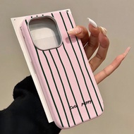 Leather Stripe Case For Samsung A05 A06 A07 A05S A17 A27 A37 A57 A12 A13 A14 A15 A16 A26 A50 UI59