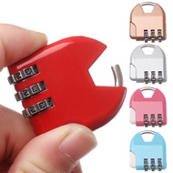 【YF】 New 1Pc Travel padlock Anti-theft Backpack Small Padlock Resettable 3 Digit Combination Suitcase Password Code Lock