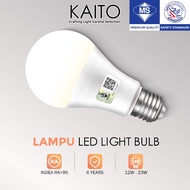SIRIM KAITO Lampu Led Light Bulb Lampu Led Siling Mentol E27 LED Bulb Downlight 12W 15W 23W A Bulb E