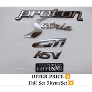 💥Ready Stock💥Proton Satria Gti LOGO EMBLEM PROTON SATRIA GTI EMBLEM LOGO FOR PROTON