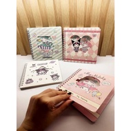 BINDER BOOK MIDDLE SANRIO XQ | SANRIO BINDER NOTEBOOK | KUROMI KUROMI | MELODY MELODY MELODY | CHINA