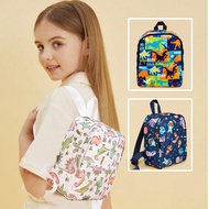 1pc Children Cartoon Dinosaur Printed Lightweight Mini Backpack, Cute Planet Design Casual Daypack F