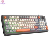 TEQIN K82 Gaming Keyboard 94 Keys Mechanical Wired Computer Keyboard With RGB Backlight Keyboard For