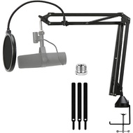 Shure SM7B Boom Arm Heavy Duty Shure SM7B Stand, Suspension Mic Boom Arm Scissor Compatible with Shu